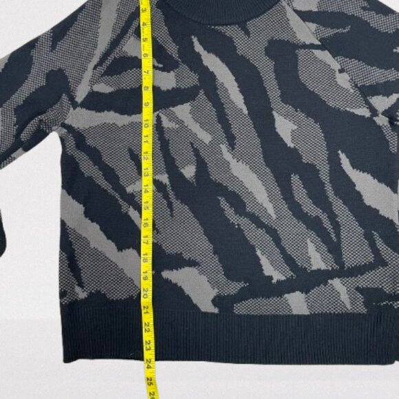 Athleta NWOT Merino Wool Blend Jacquard Thermolite Crew Neck Sweater Size S - Picture 9 of 10